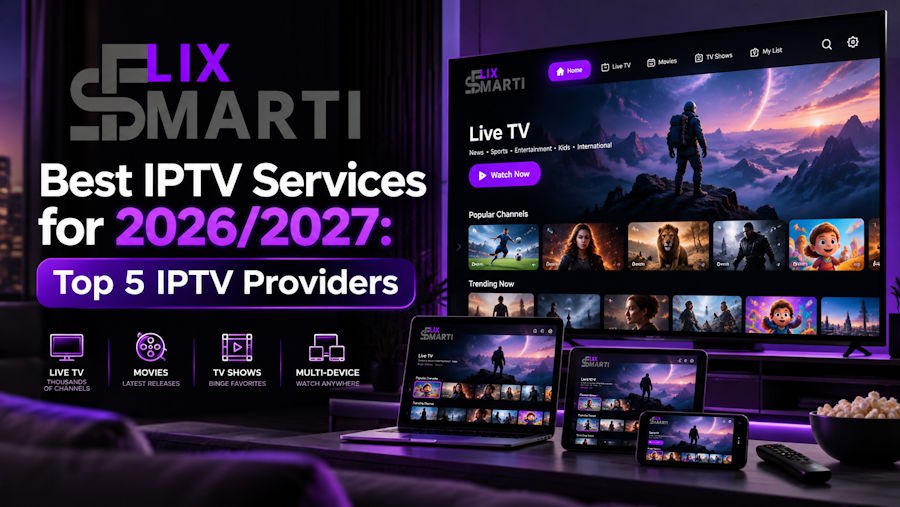 Best IPTV Services for 2026/2027: Top 5 IPTV Providers