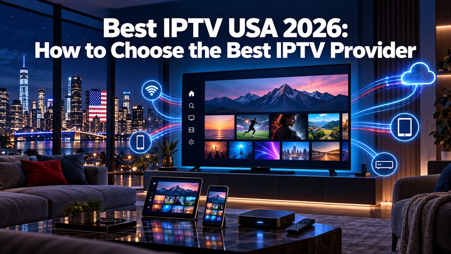 Best IPTV USA 2026: How to Choose the Best IPTV Provider
