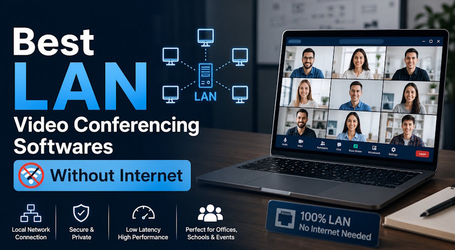 Best LAN Video Conferencing Softwares Without Internet