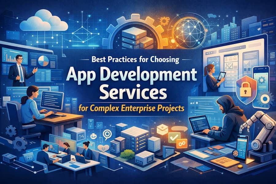 Best Practices for Choosing App Development Services for Complex Enterprise Projects