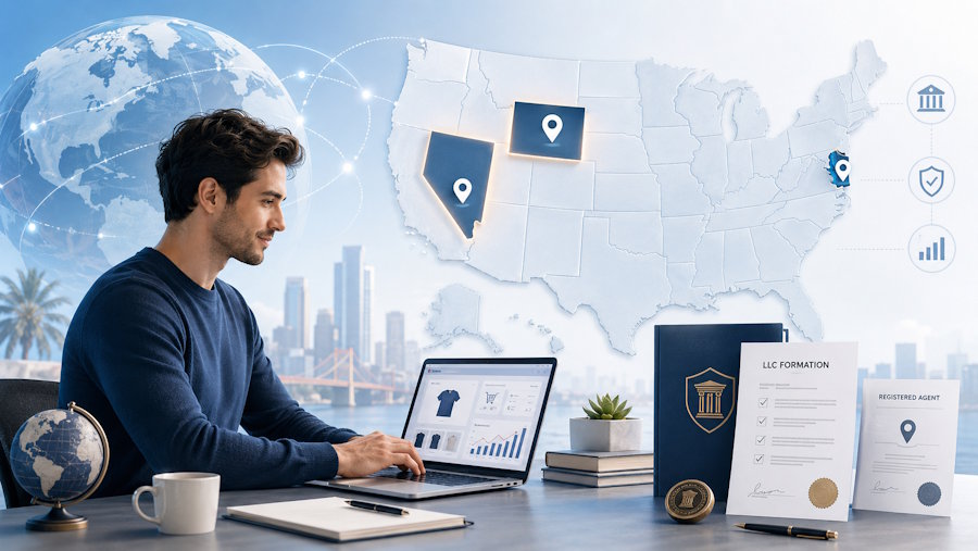 Best State to Form an LLC for an Online Business as a Non-Resident Founder