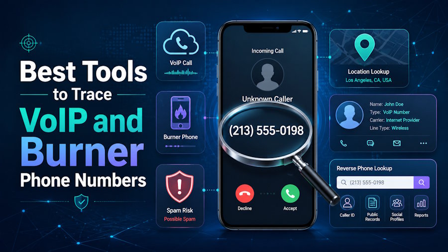 Best Tools to Trace VoIP and Burner Phone Numbers