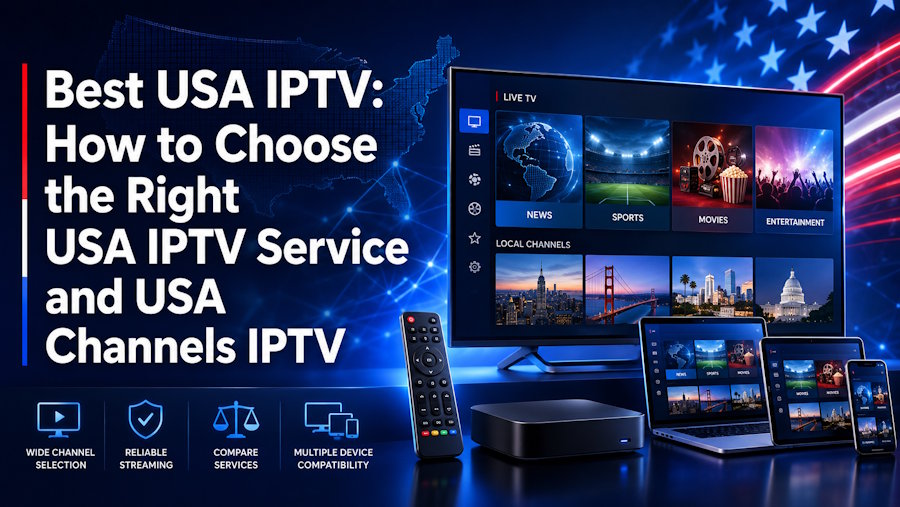 Best USA IPTV: How to Choose the Right USA IPTV Service and USA Channels IPTV
