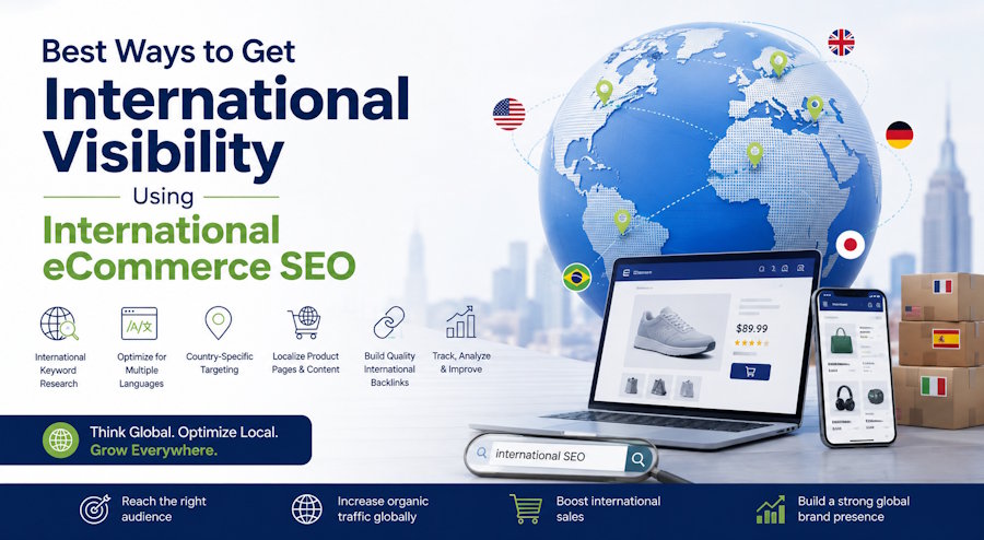 Best Ways to Get International Visibility Using International eCommerce SEO