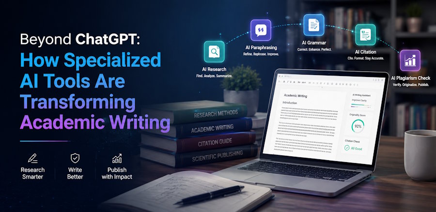 Beyond ChatGPT: How Specialized AI Tools Are Transforming Academic Writing
