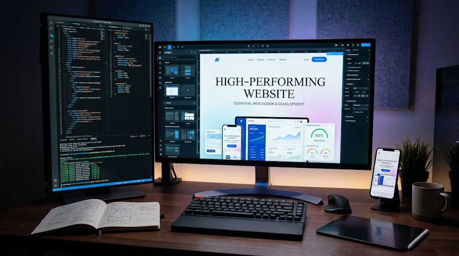 Building a High-Performing Website: Essential Web Design and Development Best Practices