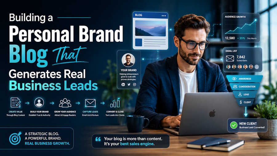 Building a Personal Brand Blog That Generates Real Business Leads