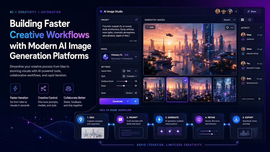 Building Faster Creative Workflows with Modern AI Image Generation Platforms
