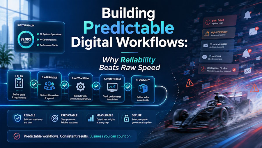 Building Predictable Digital Workflows: Why Reliability Beats Raw Speed