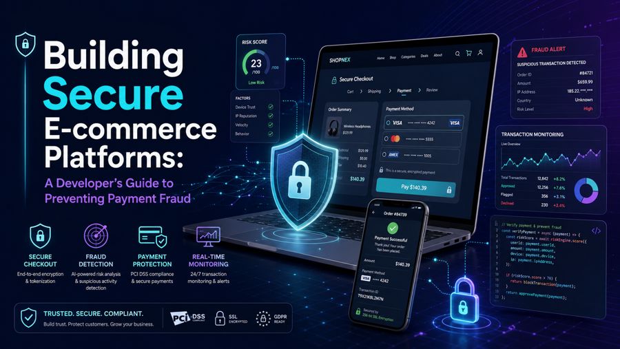 Building Secure E-commerce Platforms: A Developer's Guide to Preventing Payment Fraud