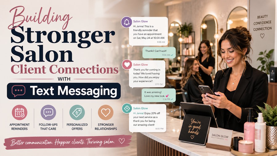 Building Stronger Salon Client Connections with Text Messaging