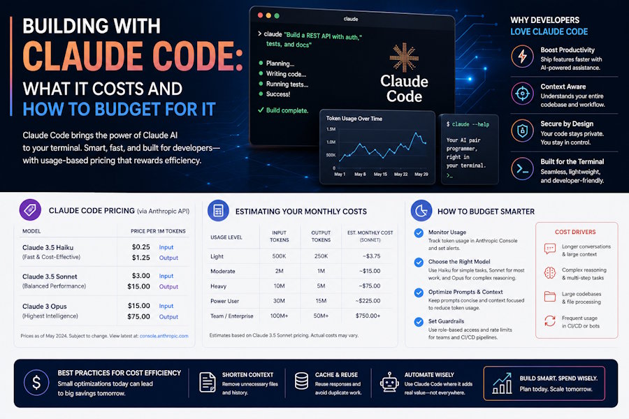 Building with Claude Code: What It Costs and How to Budget for It
