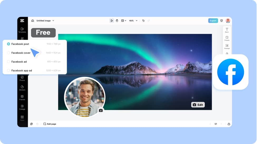 CapCut: The Ultimate Online Photo Editor for Facebook