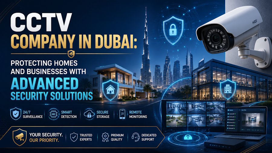 CCTV Company in Dubai: Protecting Homes and Businesses with Advanced Security Solutions