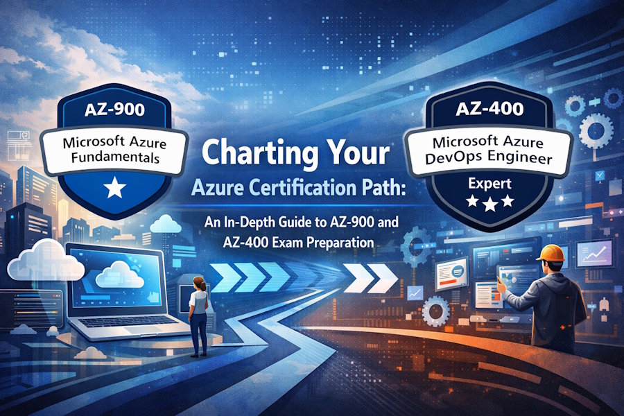 Charting Your Azure Certification Path: An In-Depth Guide to AZ-900 and AZ-400 Exam Preparation