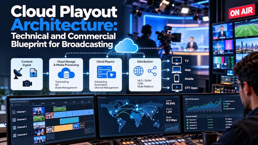 Cloud Playout Architecture: Technical and Commercial Blueprint for Broadcasting