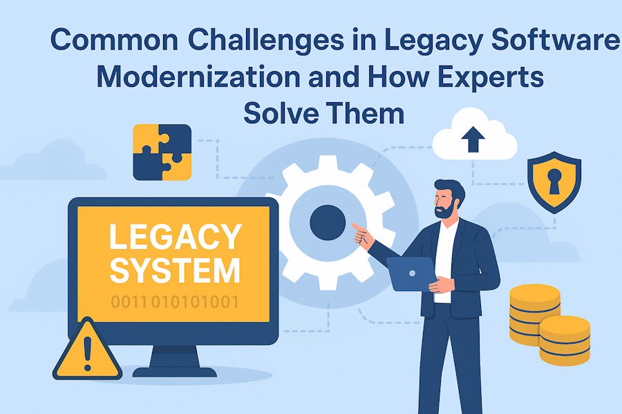 Common Challenges in Legacy Software Modernization and How Experts Solve Them