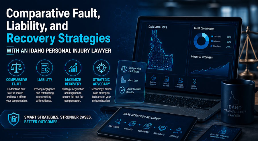 Comparative fault, liability, and recovery strategies with an Idaho personal injury lawyer