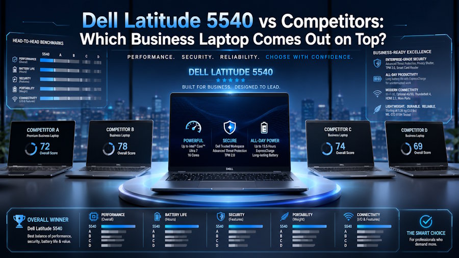 Dell Latitude 5540 vs Competitors: Which Business Laptop Comes Out on Top?
