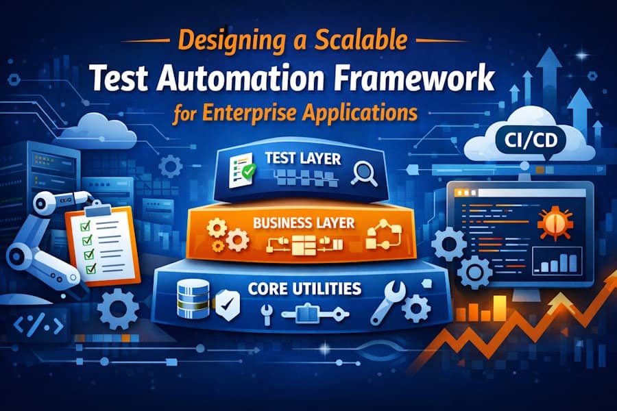 Designing a Scalable Test Automation Framework for Enterprise Applications