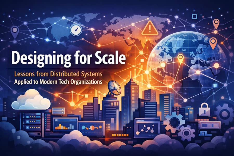 Designing for Scale: Lessons from Distributed Systems Applied to Modern Tech Organizations
