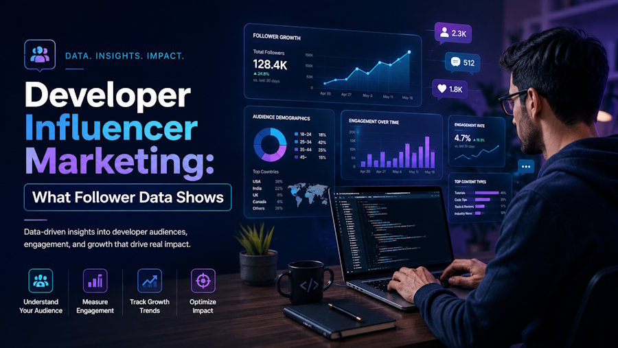 Developer Influencer Marketing: What Follower Data Shows