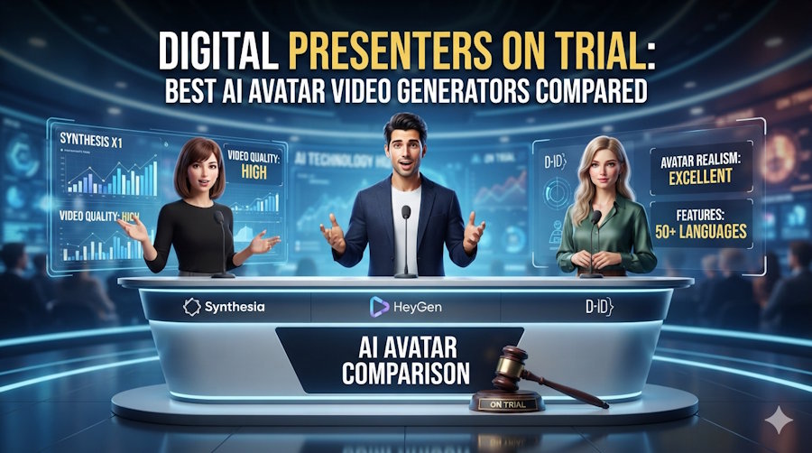 Digital Presenters on Trial: Best AI Avatar Video Generators Compared