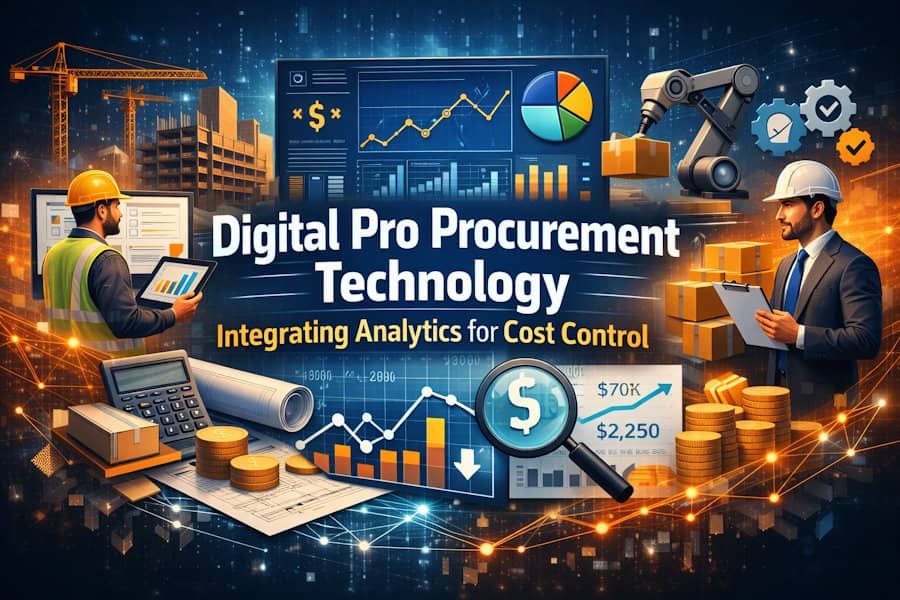 Digital Pro Procurement Technology Integrating Analytics for Cost Control