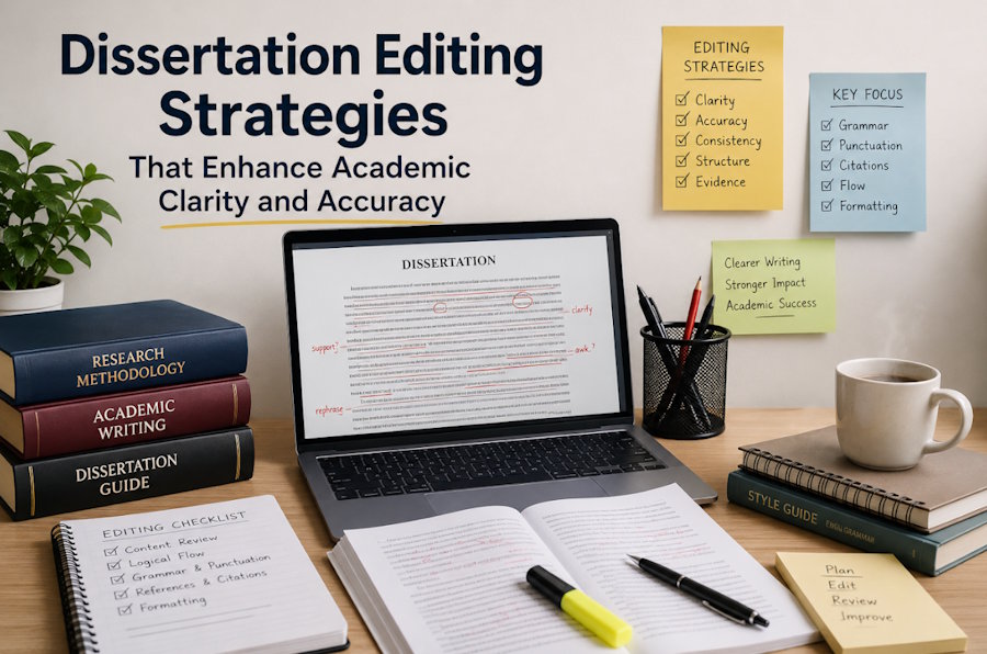 Dissertation Editing Strategies That Enhance Academic Clarity and Accuracy