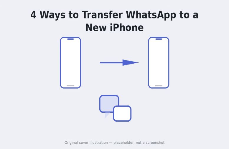 4 Ways to Transfer WhatsApp from Old iPhone to iPhone 18 Pro