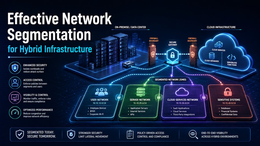 Effective Network Segmentation for Hybrid Infrastructure