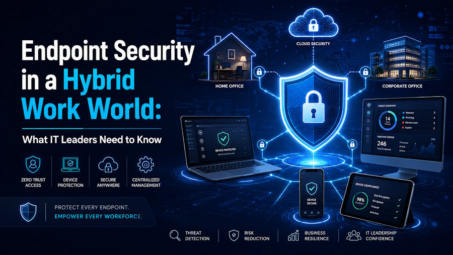 Endpoint Security in a Hybrid Work World: What IT Leaders Need to Know