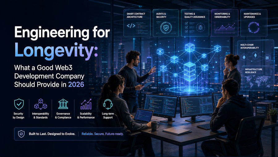 Engineering for Longevity: What a Good Web3 Development Company Should Provide in 2026
