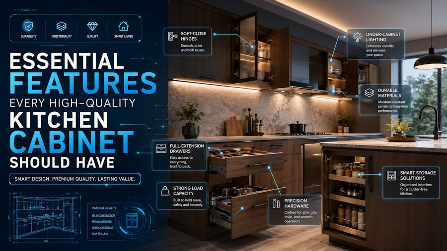 Essential Features Every High-Quality Kitchen Cabinet Should Have