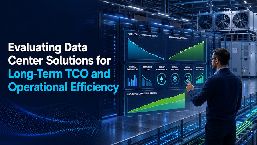 Evaluating Data Center Solutions for Long-Term TCO and Operational Efficiency