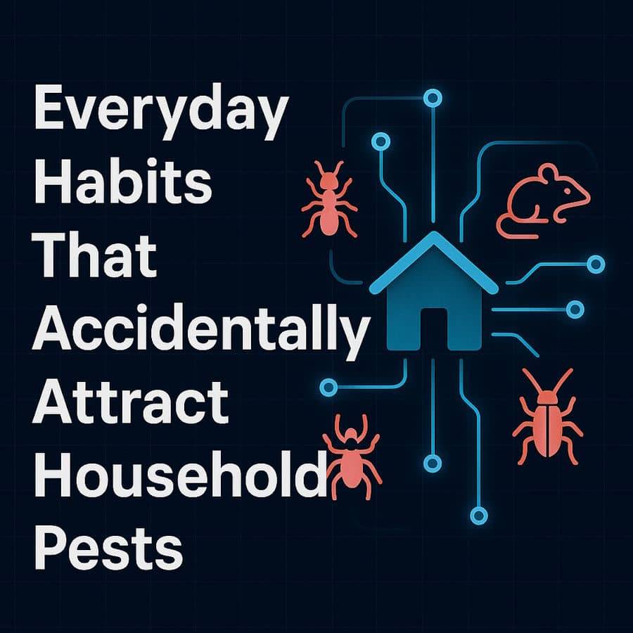 Everyday Habits That Accidentally Attract Household Pests
