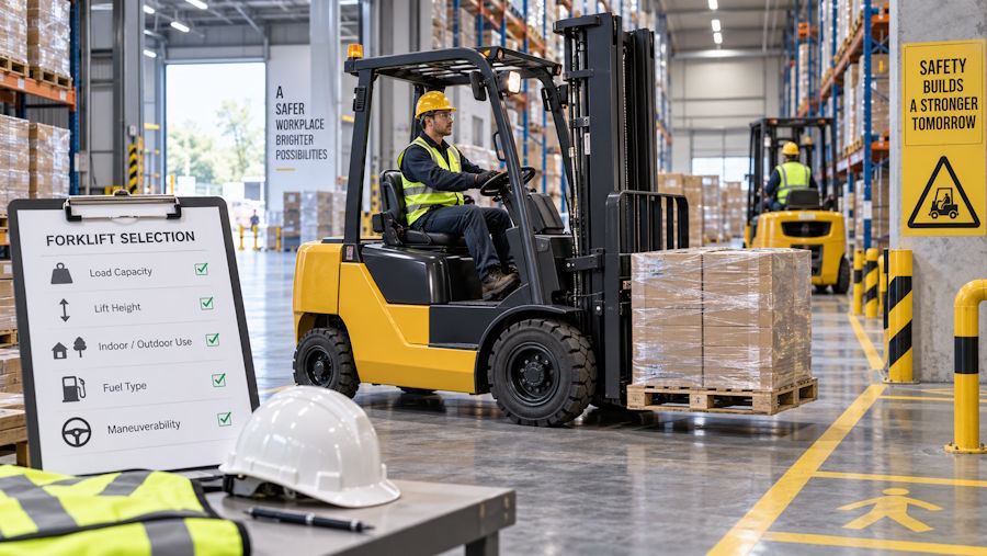 Everything You Need to Know About Forklift Selection and Safe Operation
