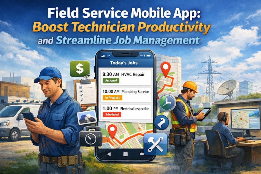 Field Service Mobile App: Boost Technician Productivity and Streamline Job Management
