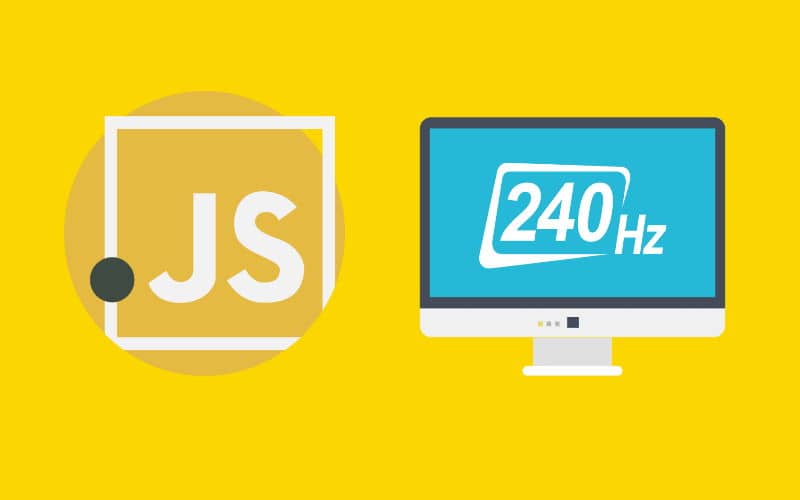 How to determine the screen refresh rate in Hz of the monitor with JavaScript in the browser