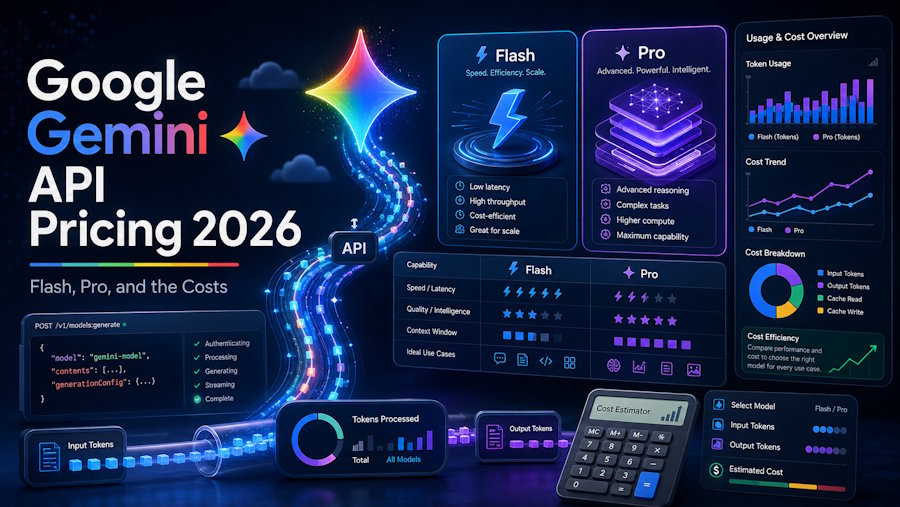 Google Gemini API Pricing 2026: Flash, Pro, and the Costs