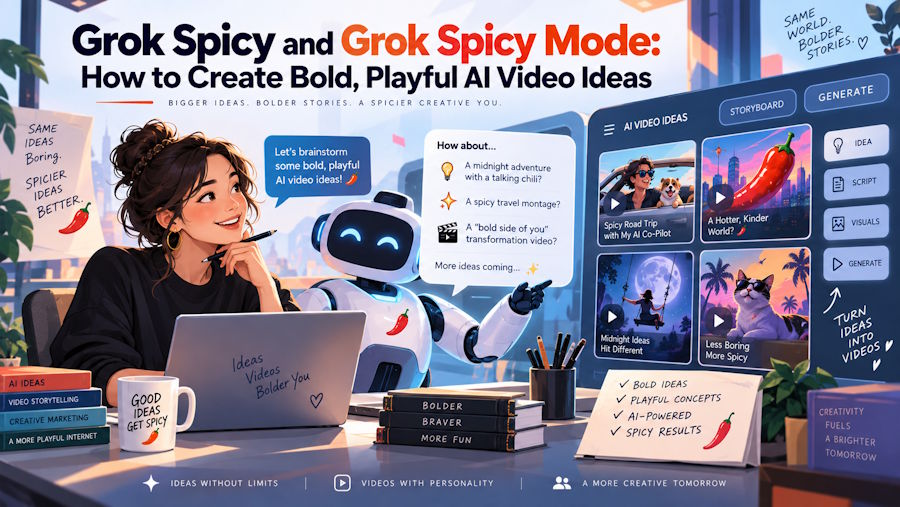 Grok Spicy and Grok Spicy Mode: How to Create Bold, Playful AI Video Ideas