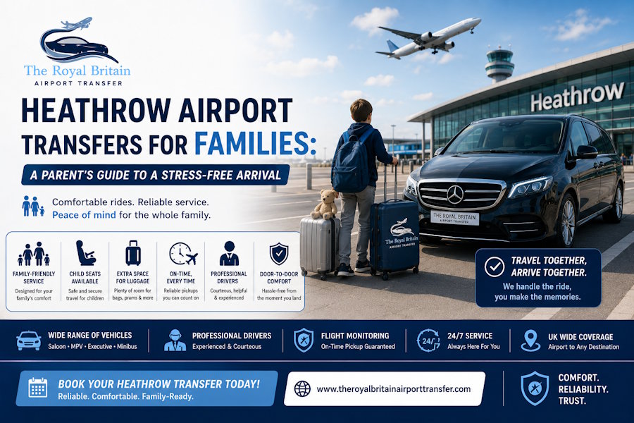 Heathrow Airport Transfers for Families: A Parent's Guide to a Stress-Free Arrival
