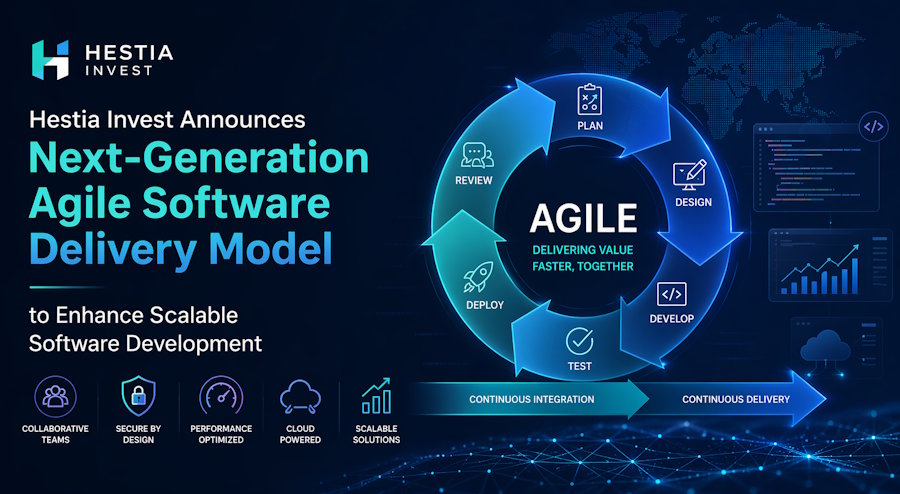 Hestia Invest Announces Next-Generation Agile Software Delivery Model to Enhance Scalable Software Development