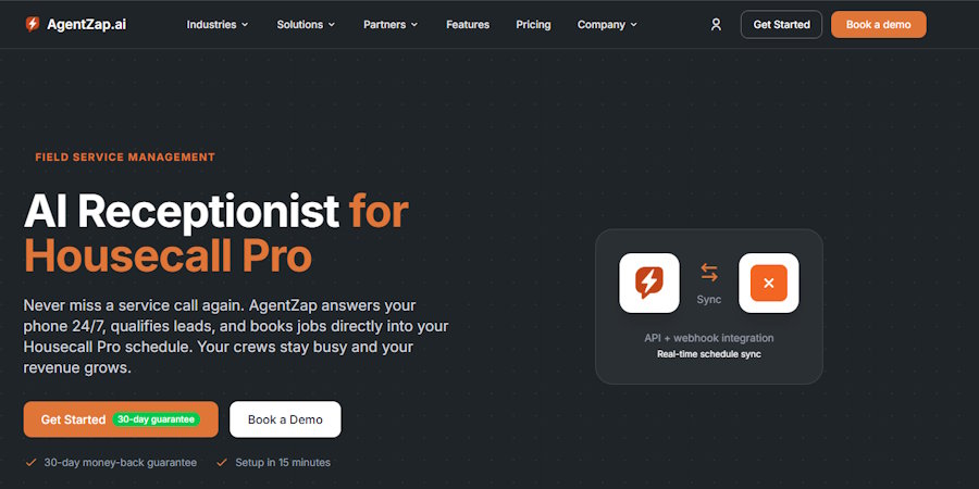 Housecall Pro AI Receptionist: How Contractors Auto-Book Every Job