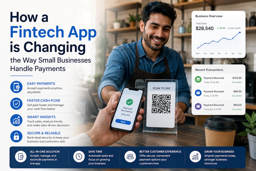 How a Fintech App is Changing the Way Small Businesses Handle Payments