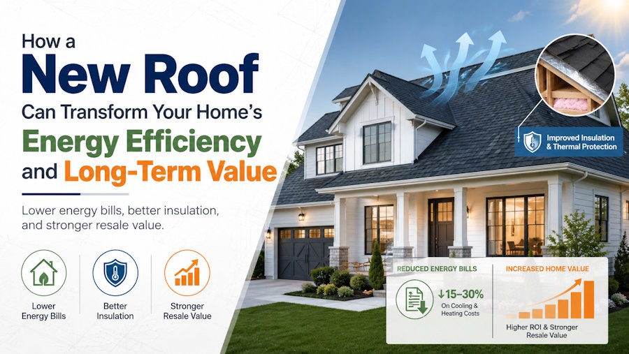 How a New Roof Can Transform Your Home's Energy Efficiency and Long-Term Value