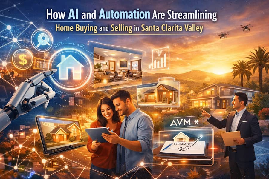 How AI and Automation Are Streamlining Home Buying and Selling in Santa Clarita Valley