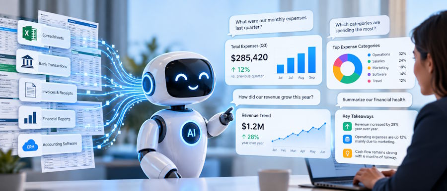 How AI Assistants Turn Financial Data Into Useful Answers