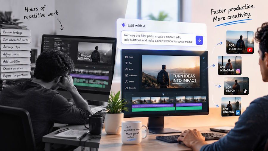How AI Automation Is Reducing Repetitive Tasks in Video Production
