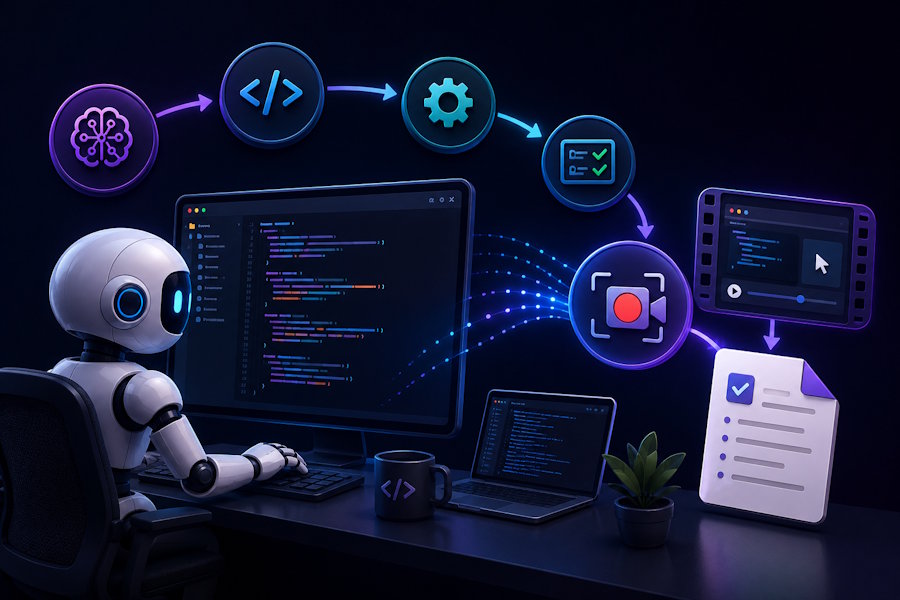 How AI Coding Agents Can Record and Document Their Own Work
